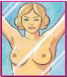 verify any changes in size or any redness on the breast skin